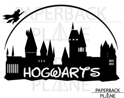 Harry Potter Castle Silhouette Svg Free Svg Cut Files