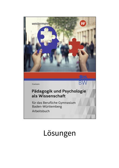 P Dagogik Und Psychologie Als Wissenschaft F R Das Berufliche Gymnasium