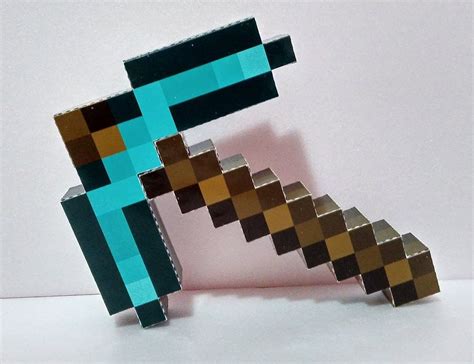 Picareta D De Diamante Picareta Minecraft Minecraft Minecraft