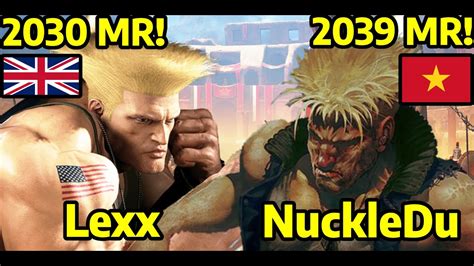 Street Fighter Lexx Guile Vs Nuckledu Guile Master