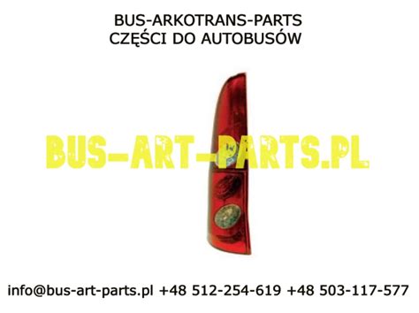 LAMPA ZESPOLONA TYŁ LEWA SCANIA IRIZAR PB LED DIODOWA