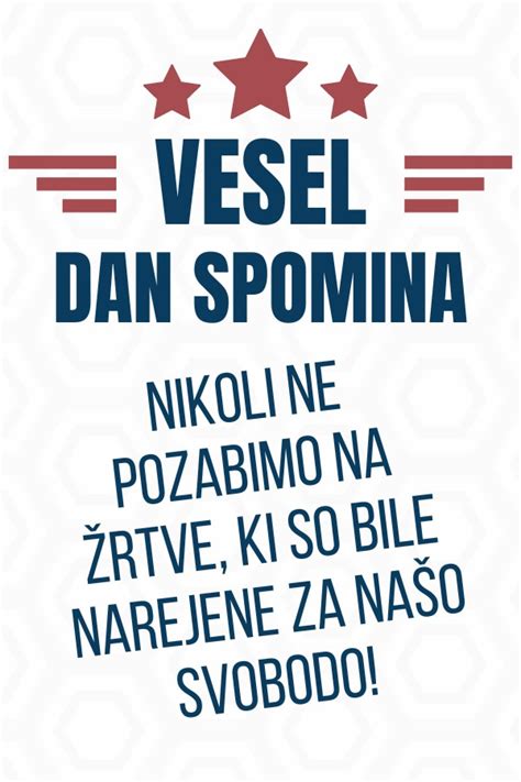 Najboljše Brezplačna Natisljiva Dan Spomina Vesel Voščilo za Odrasle in