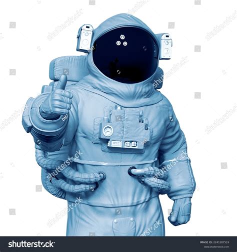 Space Astronauts Thumbs Up