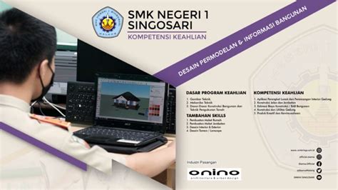 Teknik Desain Permodelan Dan Informasi Bangunan SMK Negeri 1 Singosari