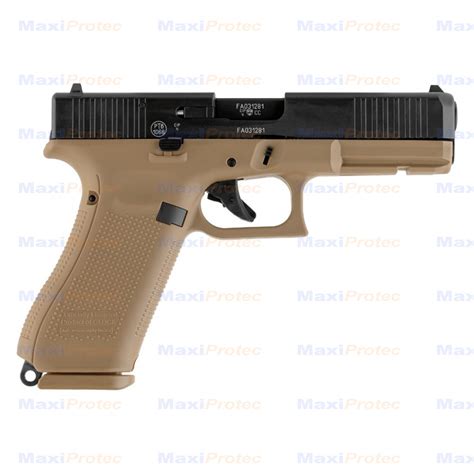 Pistolet Glock 17 Gen 5 cal 9mm PAK Tan Edition limitée French Army