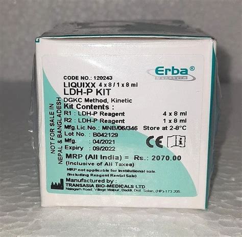 Erba Diagnostic Kits And Reagents Blood At Rs 340 In New Delhi Id