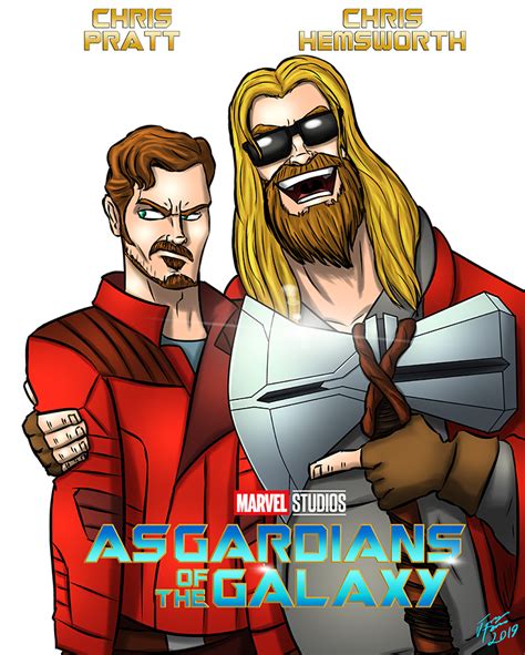 Asgardians of the Galaxy by jonathanserrot on DeviantArt