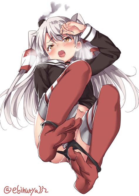 Rule 34 Amatsukaze Kantai Collection Ass Black Panties Blush