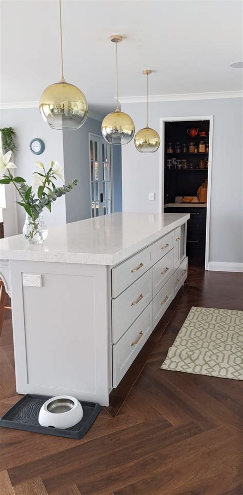 White Shaker Modern Kitchen Plus Dark Grey Scullery Jerry Kitchen