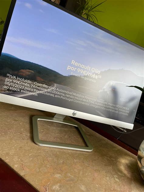 Monitor HP 22es 54 61cm 1920x1080 60Hz Pombal OLX Portugal