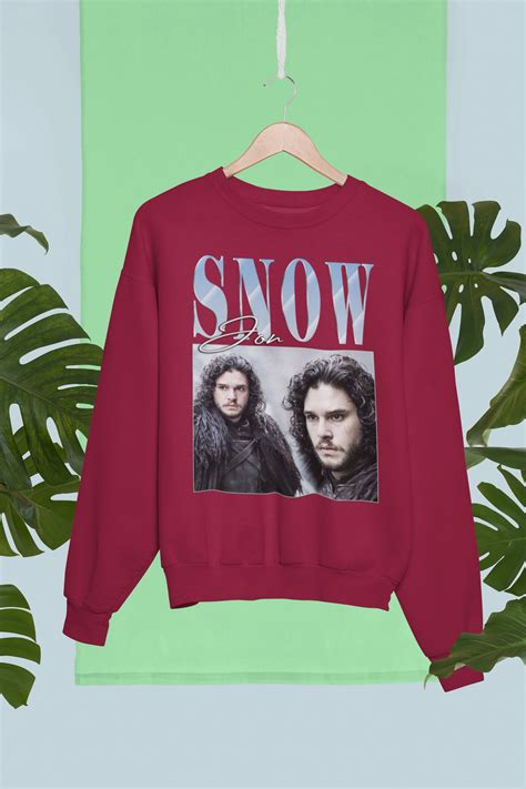 Jon Snow Vintage Shirt, Jon Snow Sweatshirt, Jon Snow Clothing, Jon ...