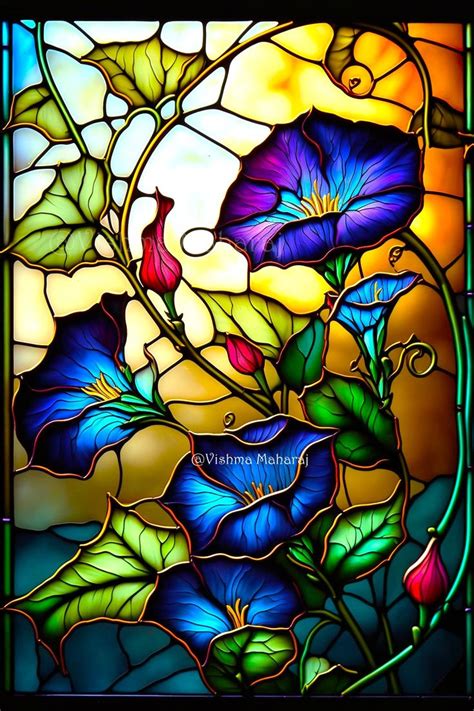 Pin By Connie Witherell On Garden In Stained Glass Art Stain