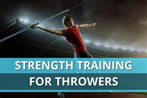 Strength Training For Throwers Detailed Program