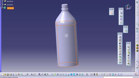 How To Design A Bottle In Catia V5 YouTube