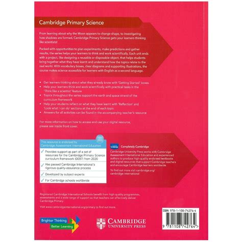 Cambridge Primary Science Learner S Book 3 With Digital Access