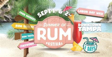 Exclusive TST Ticket Deal for Summer of Rum Festival - That's So Tampa