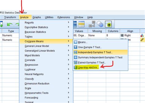 One Way Anova Test In Spss Explained Performing Reported