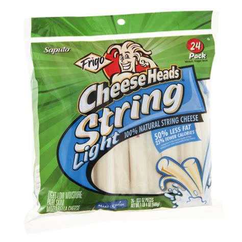 Frigo Cheese Heads String Mozzarella Cheese Light 24 Ct Reviews 2019