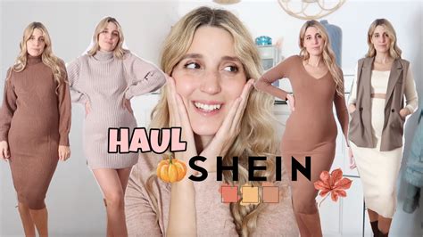 HAUL SHEIN OTOÑO INVIERNO 2022 Me lo pruebo TODO YouTube