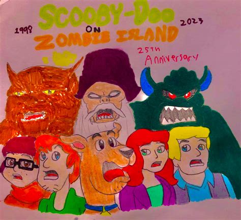 Scooby-Doo on Zombie Island 25th Anniversary by LugiaLover249 on DeviantArt