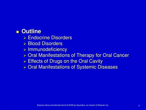 PPT Chapter 9 Oral Manifestations Of Systemic Diseases PowerPoint