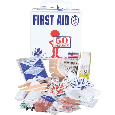 Certified Safety 50 Person First Aid Kit