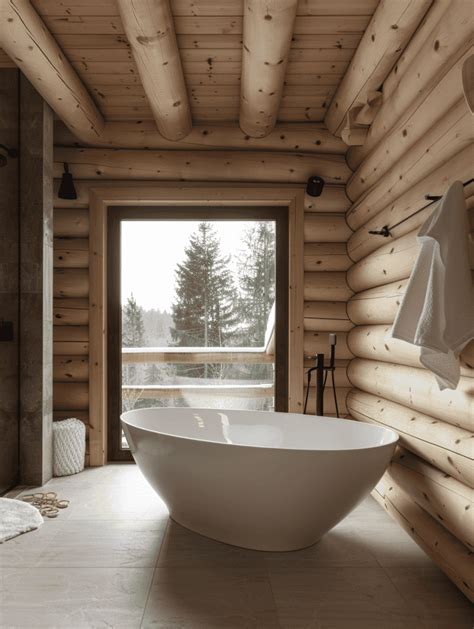 25 Log Cabin Bathrooms To Inspire You