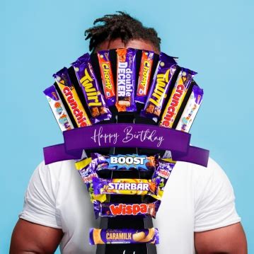 Happy Birthday Cadbury Variety Chocolate Bouquet | Find Me A Gift