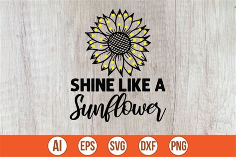 Sunflower Svg Bundle Vol Bundle Creative Fabrica