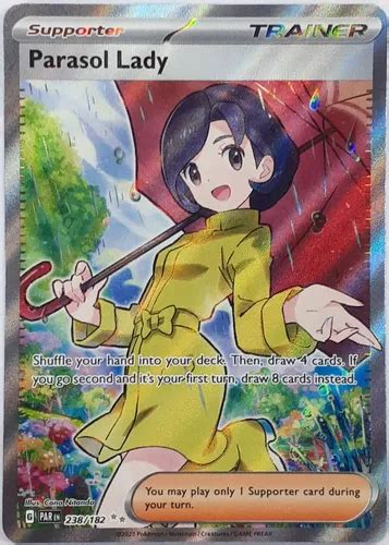 Parasol Lady 238 Paradox Rift Pokémon Tcg Mercadolibre