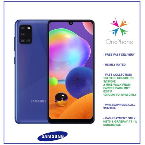 Samsung Galaxy A31 128gb4gb 1 Year Warranty From Samsung Shopee