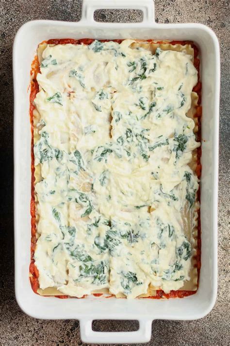 Spinach Ricotta Lasagna - SueBee Homemaker