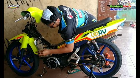 Setting Bebek T Cc Yamaha Fiz R Balap Youtube