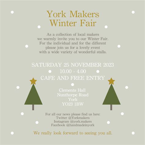 York Makers Winter Fair - Lucy Monkman