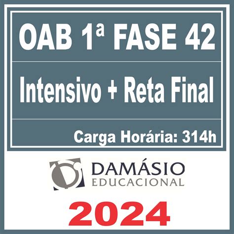 Curso Oab Fase Intensivo Reta Final Dam Sio Rateio De