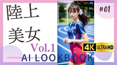 K Ai Lookbook Vol Ai Beauty Track And Field Athlete Lookbook Vol