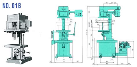 Small Sized Multi Spindle Drilling Machine And Tapping Machin