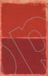 Mark Rothko Red On Red Quadro Stampa Su Tela Poster Tavola