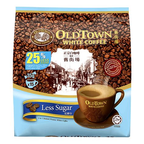 Old Town In Instant White Coffee Less Sugar Ntuc Fairprice