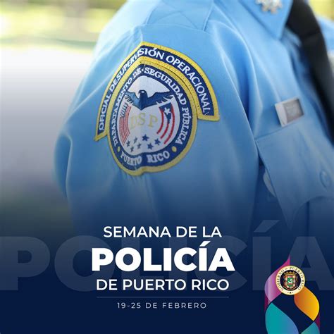 La Fortaleza on Twitter En esta Semana de la Policía queremos