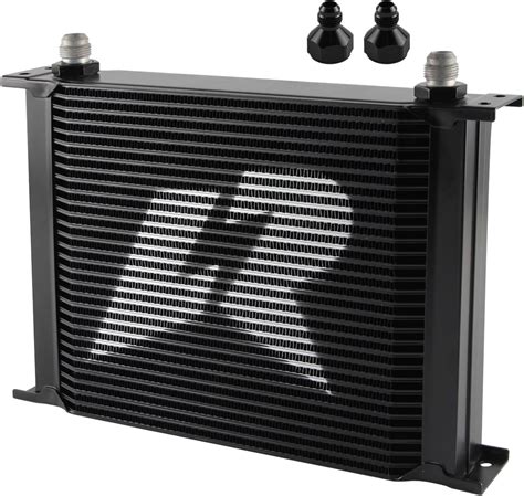 Amazon ZHSYMX 30 Row AN10 10AN Stacked Plate Oil Cooler With 6AN