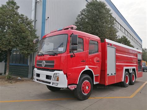 Dongfeng Dfac Double Cab Lhd Or Rhd Cummi Engine L Water Fire