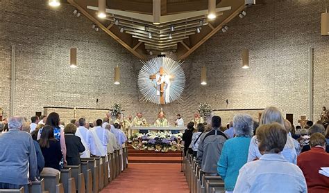 Liturgy Reception Celebrate Deacons Years Of Service To Diocese