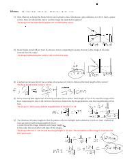 Mirror Lenses Math Set Docx Mirrors F Do Di M Hi Ho M