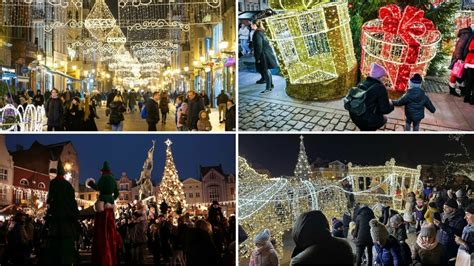 Tak wyglądają świąteczne iluminacje w miastach w Kujawsko Pomorskiem