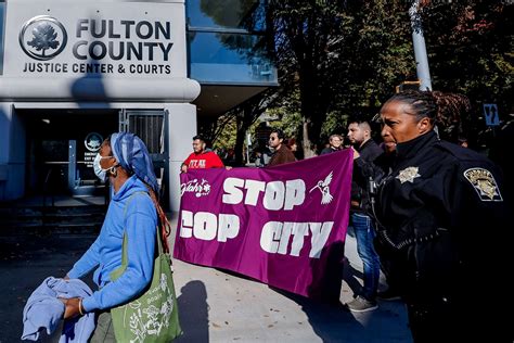 'Cop City' protesters to attempt to block controversial Atlanta ...