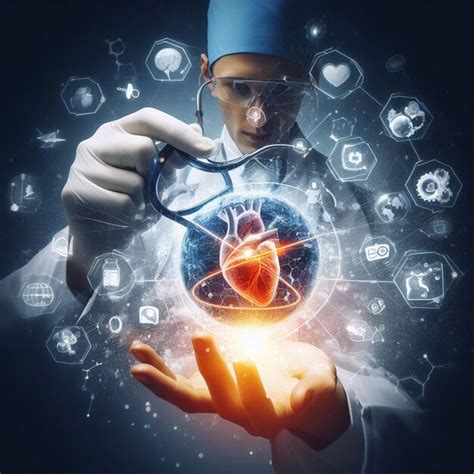 Premium Ai Image Revolutionizing Healthcare