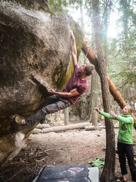 Fall Yosemite Bouldering Touchstone Climbing