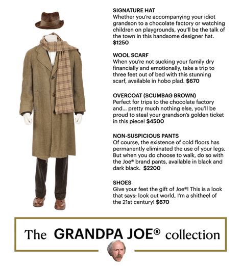 Grandpa Joe is trying to rebrand himself as a fashion icon. : r ...