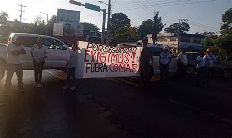 Pobladores Del Suroriente De Tapachula Protestan Para Exigir La